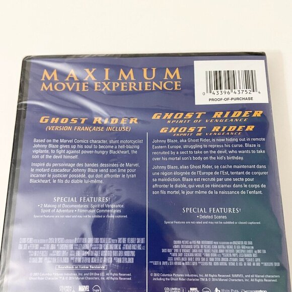 Ghost Rider Ghost Rider Spirit Of Vengeance Double Feature DVD - Picture 5 of 12